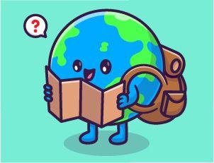 Quiz de Geografia: jogo educativo